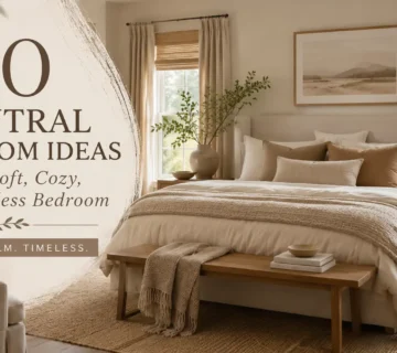 10 Neutral Bedroom Ideas for a Soft, Cozy, and Timeless Bedroom