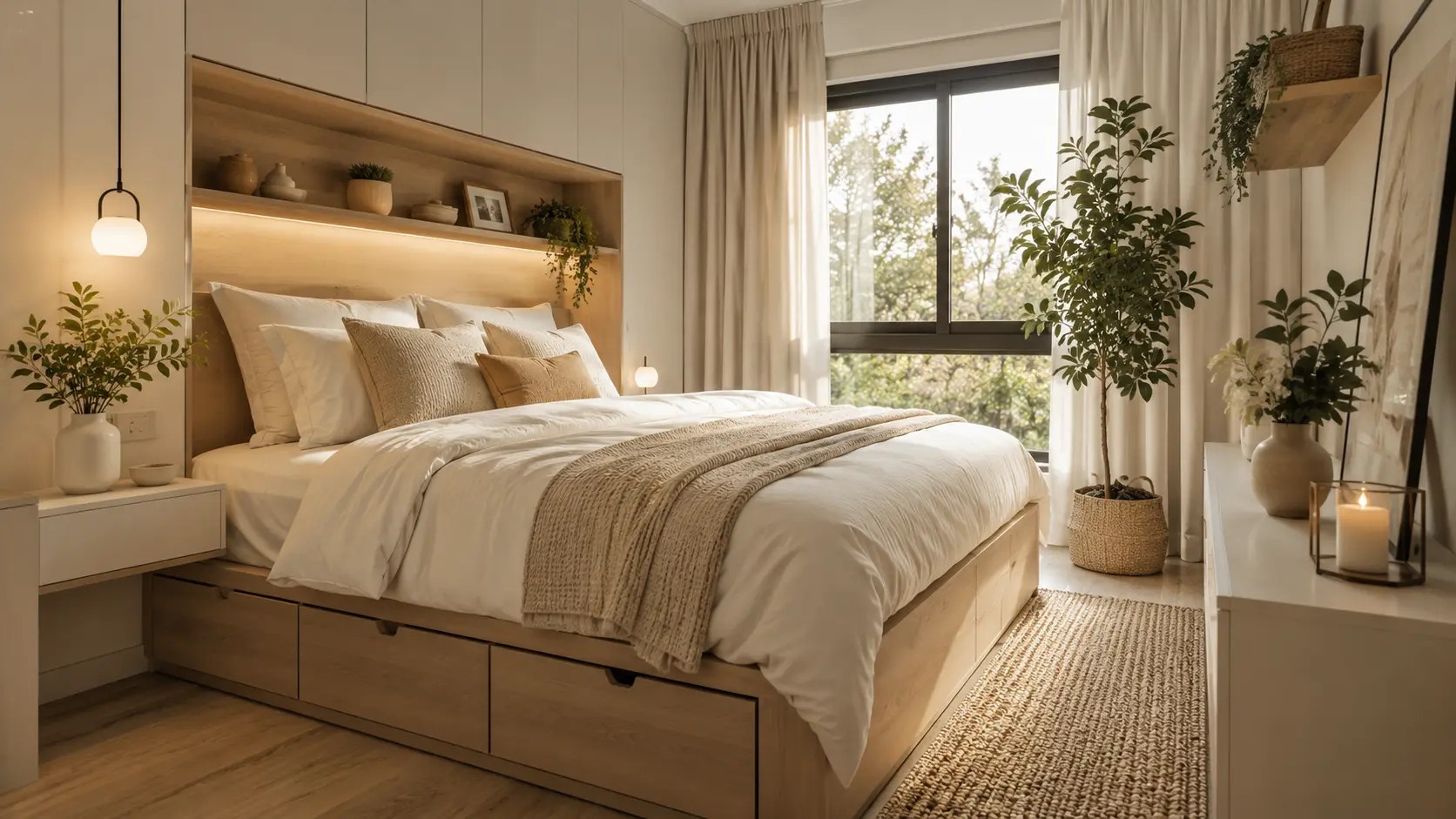 12 Small Bedroom Ideas That Instantly Maximize Space