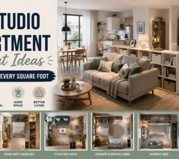 13 Studio Apartment Layout Ideas That Maximize Every Square Foot