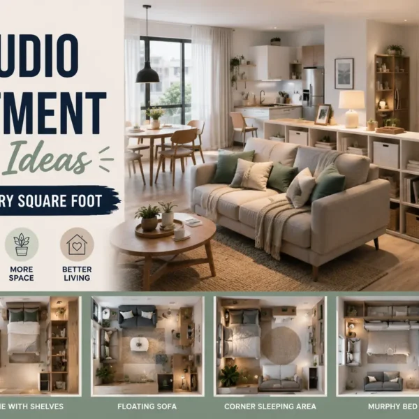 13 Studio Apartment Layout Ideas That Maximize Every Square Foot
