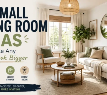 16 Small Living Room Ideas That Make Any Space Look Bigger