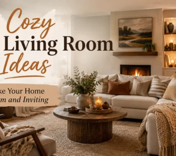 19 Cozy Living Room Ideas That Make Your Home Feel Warm and Inviting