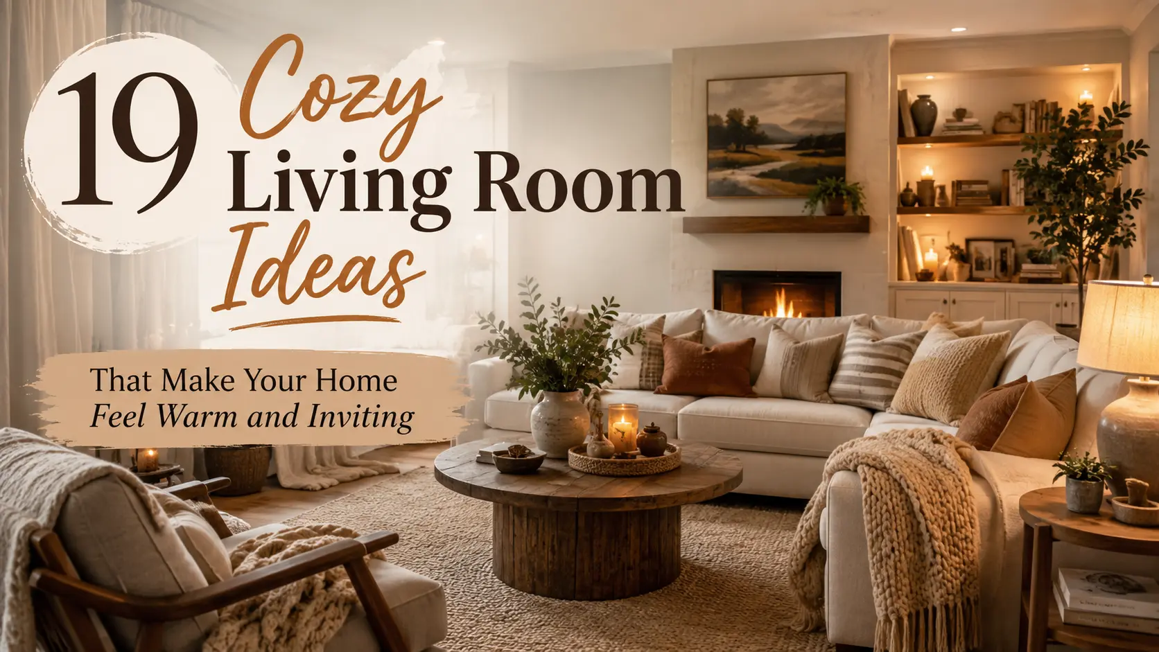 19 Cozy Living Room Ideas That Make Your Home Feel Warm and Inviting