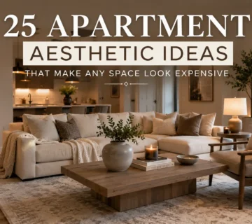 25 Apartment Aesthetic Ideas That Make Any Space Feel Expensive