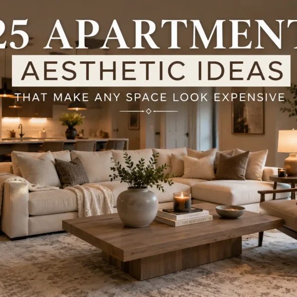 25 Apartment Aesthetic Ideas That Make Any Space Feel Expensive