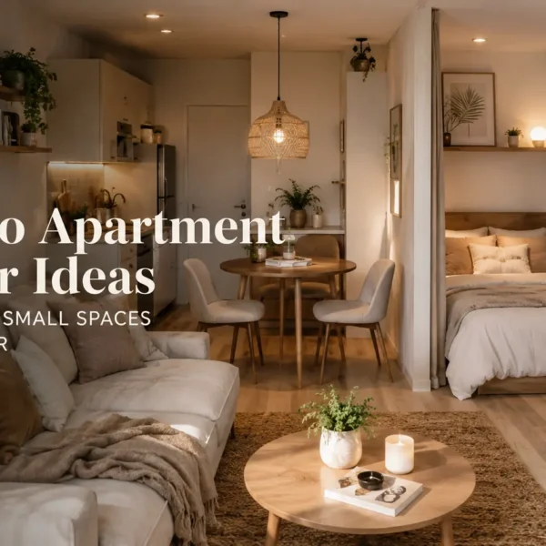 25 Studio Apartment Decor Ideas That Make Small Spaces Feel Bigger