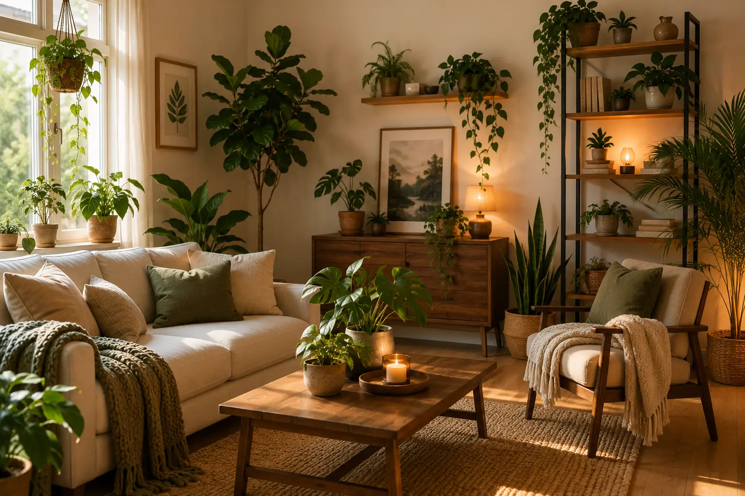 6. Decorate With Plants to Bring Life Into Every Room