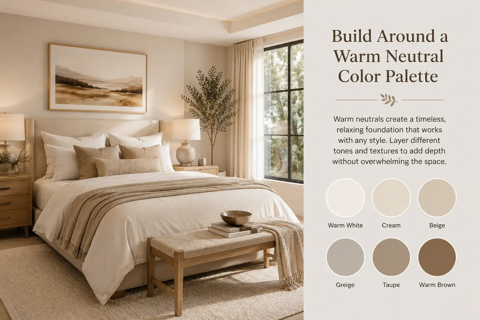 Build Around a Warm Neutral Color Palette