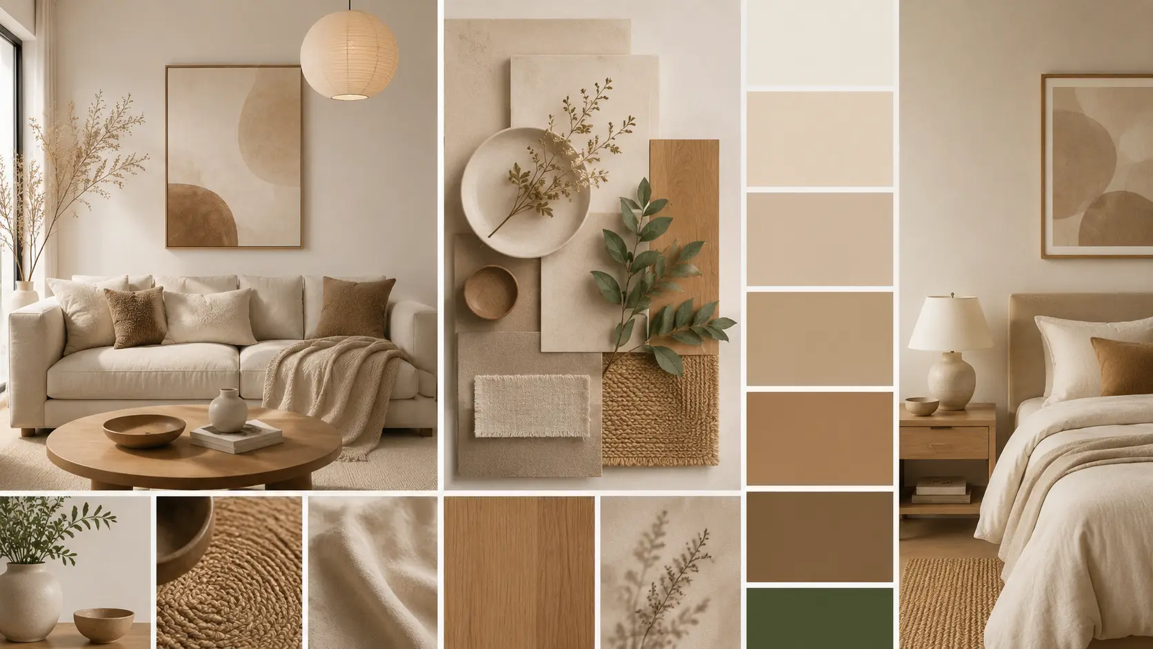 Build Your Apartment Around a Warm Neutral Color Palette