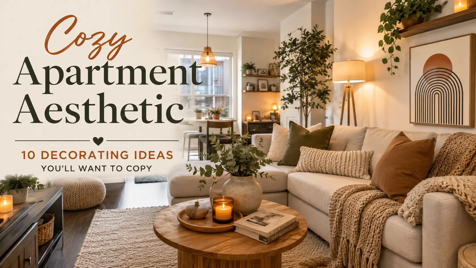 Cozy Apartment Aesthetic: 10 Decorating Ideas You'll Want to Copy