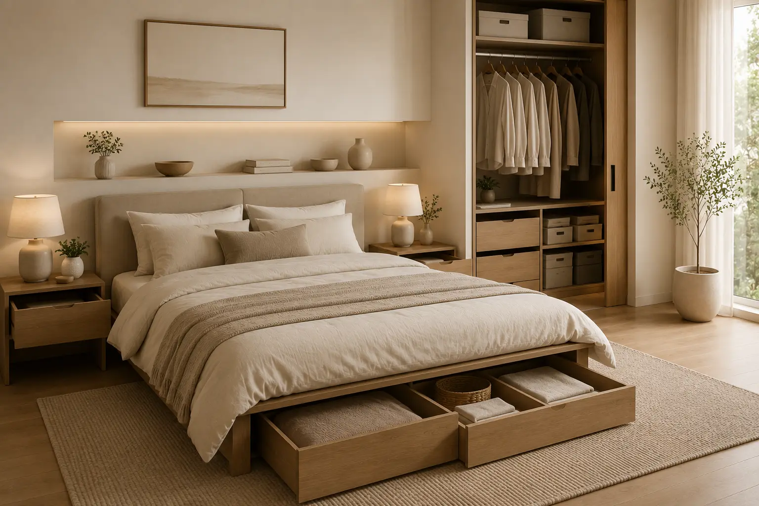 Hide Everyday Clutter with Smart Storage