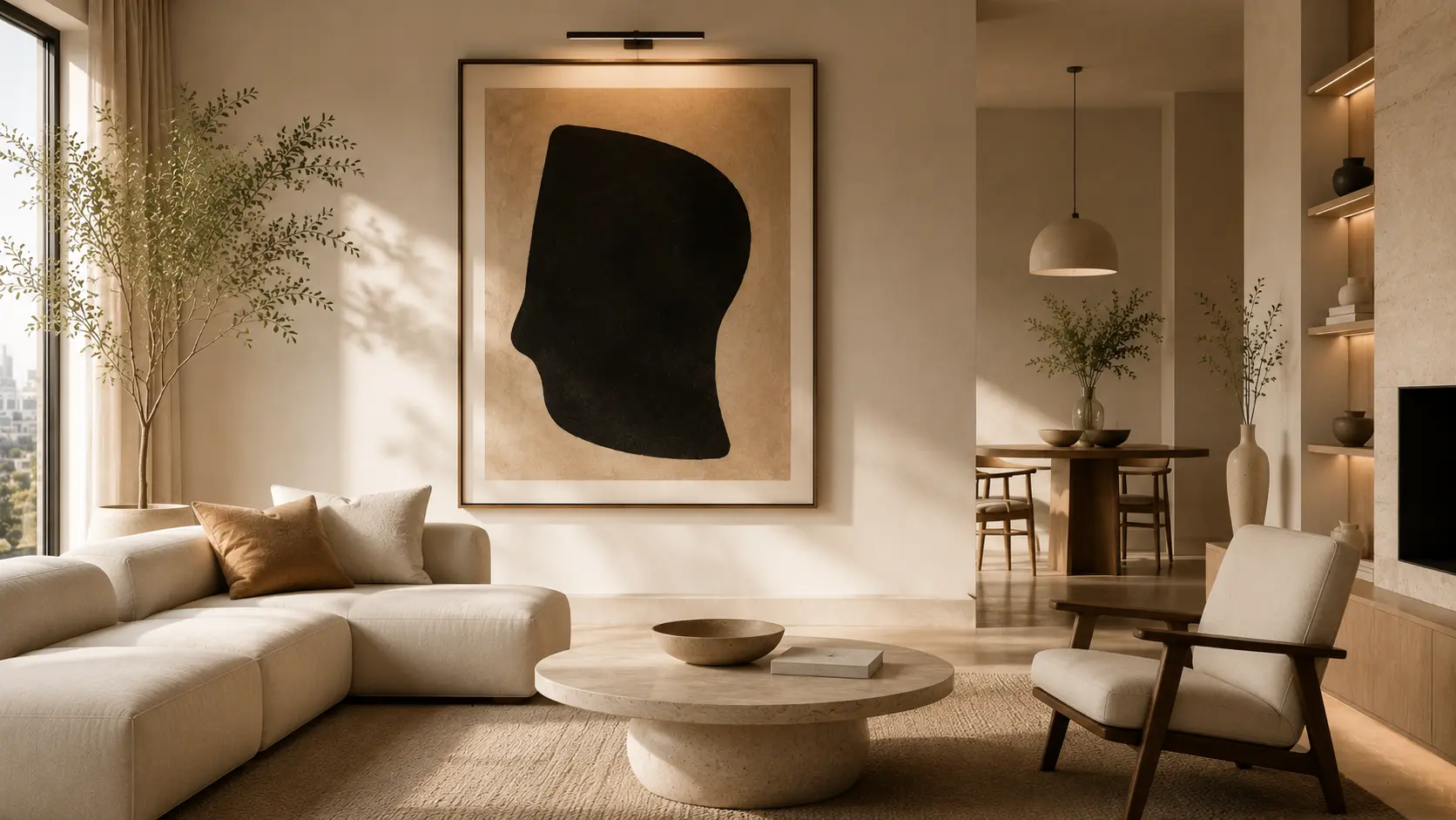 Invest in One Statement Piece Instead of Many Small Decorations