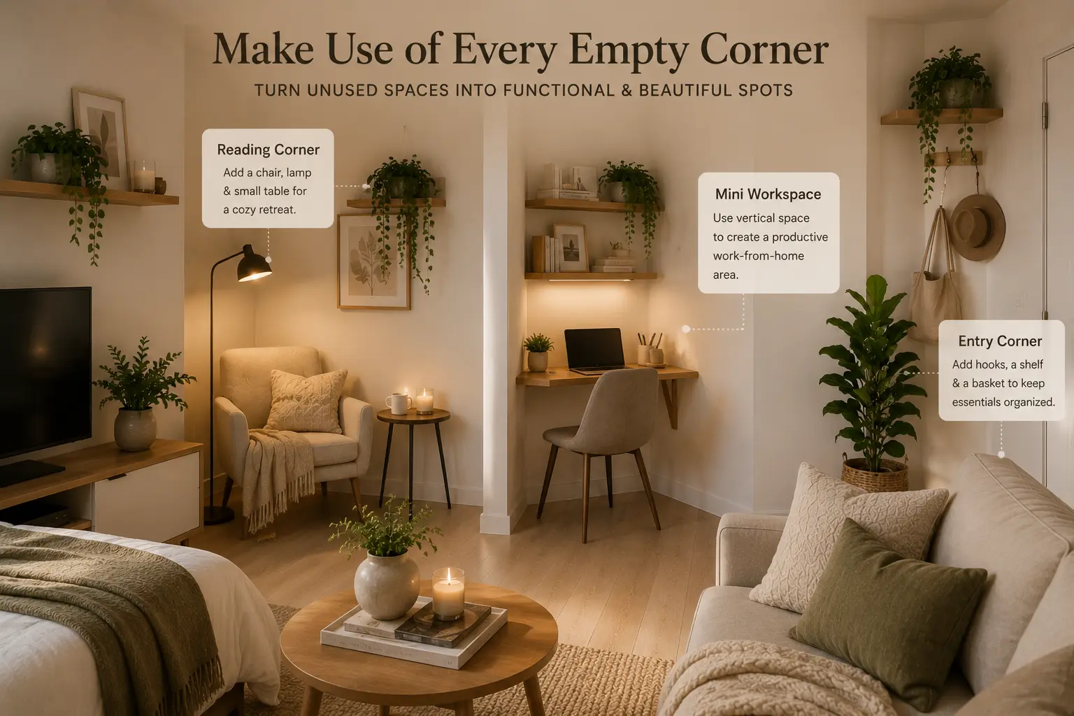 Make Use of Every Empty Corner