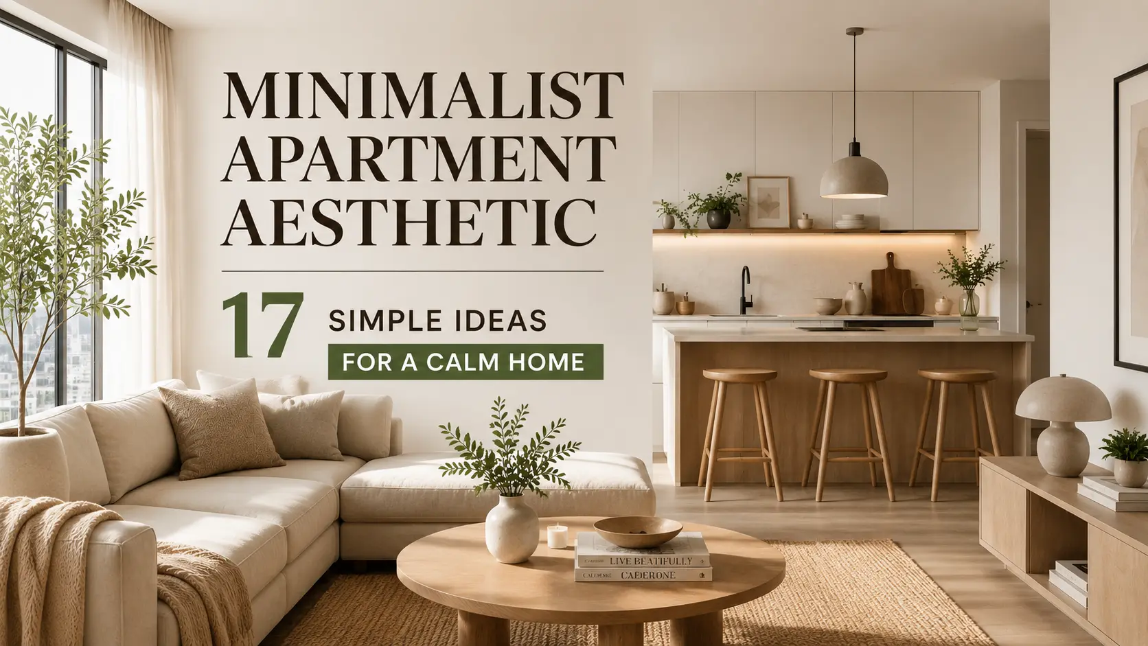 Minimalist Apartment Aesthetic: 17 Simple Ideas for a Calm Home