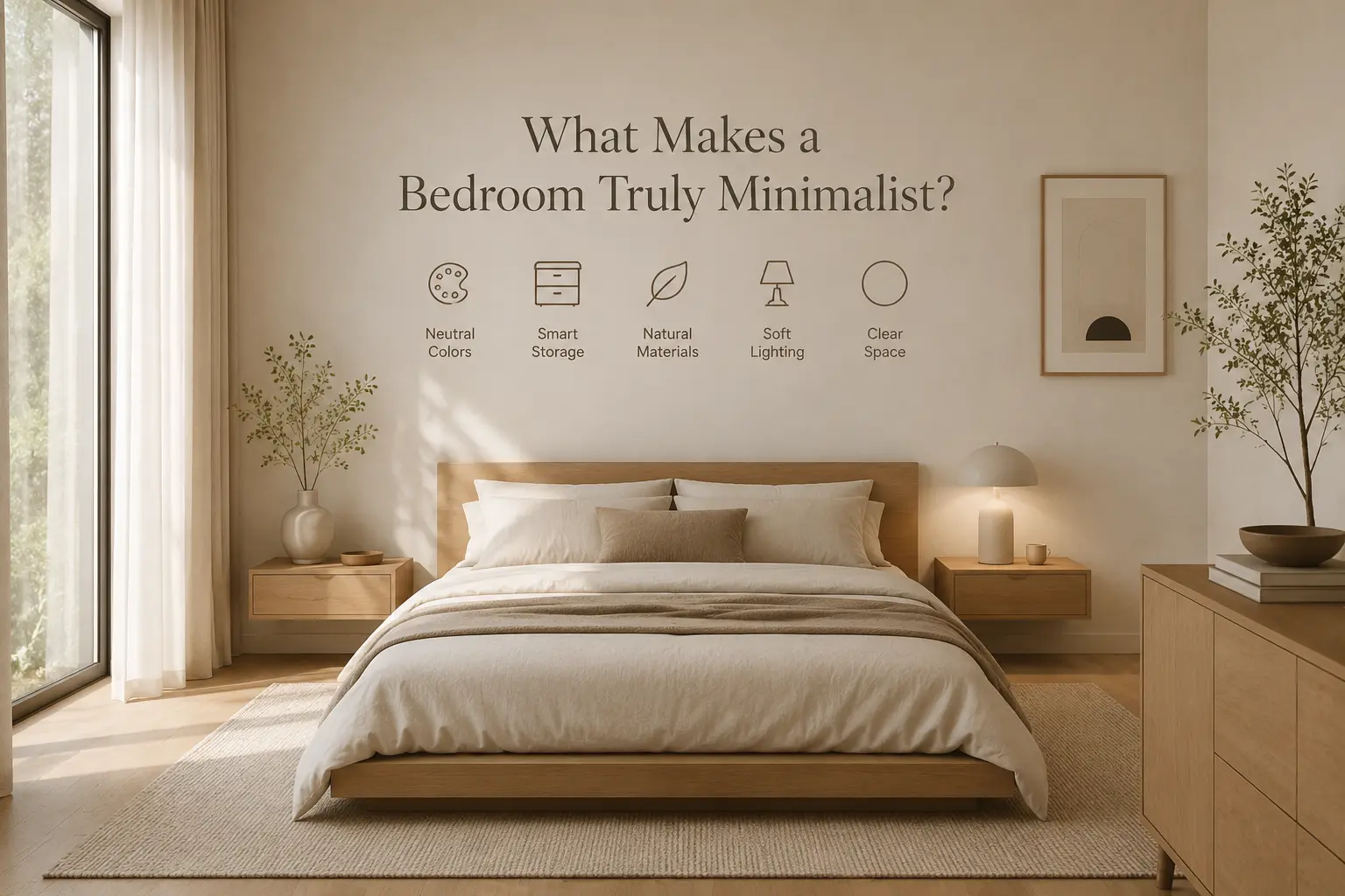 What Makes a Bedroom Truly Minimalist?