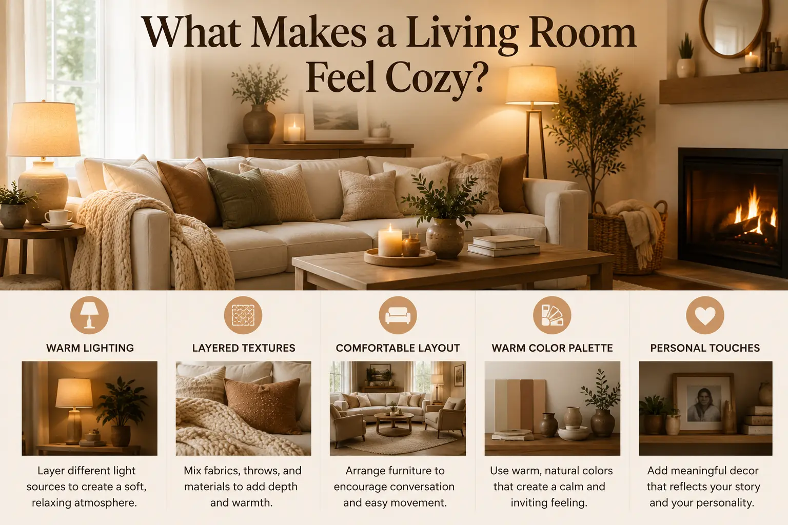 What Makes a Living Room Feel Cozy?