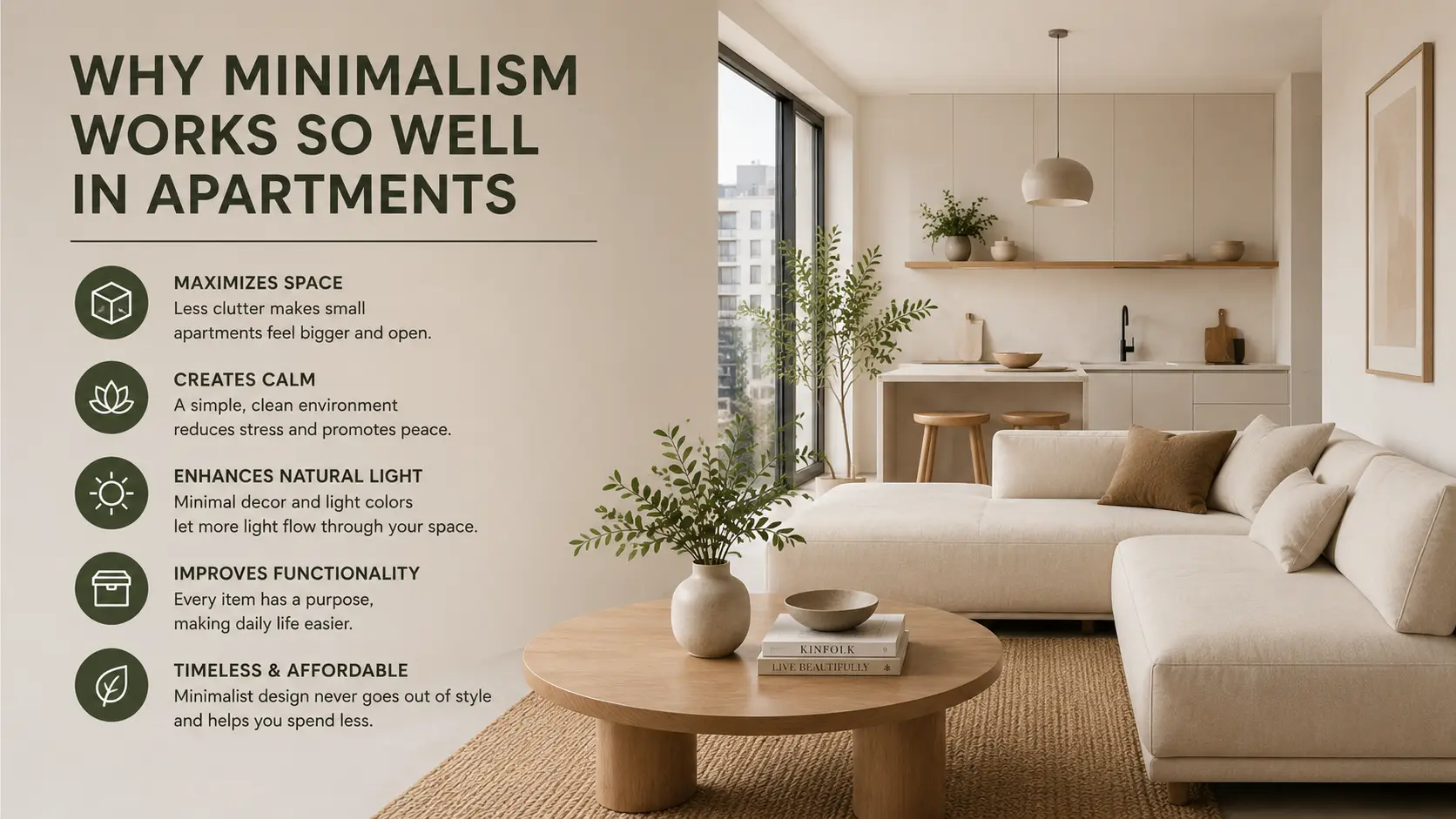 Why Minimalism Works So Well in Apartments