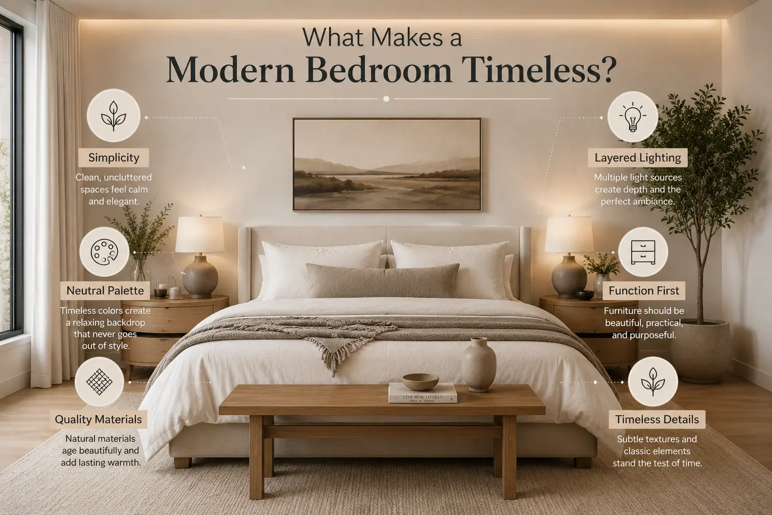 What Makes a Modern Bedroom Timeless?